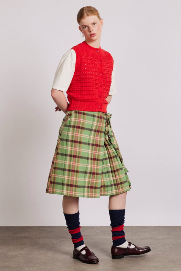 kat kilt - green check - Image 2