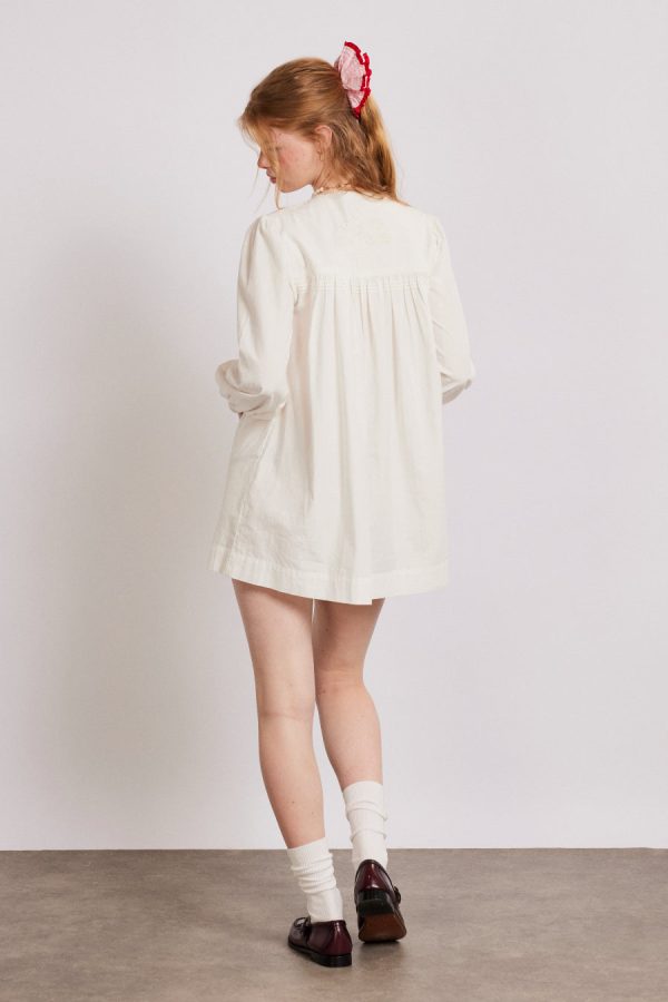 embroidered genevieve mini dress - Image 4