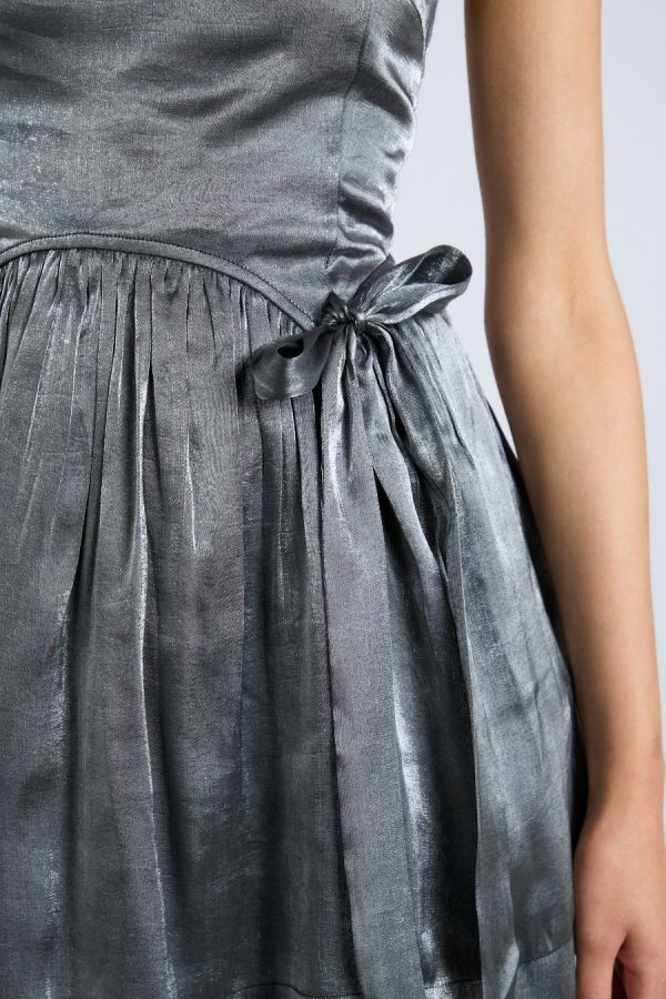 penelope mini dress - glass satin - Image 6
