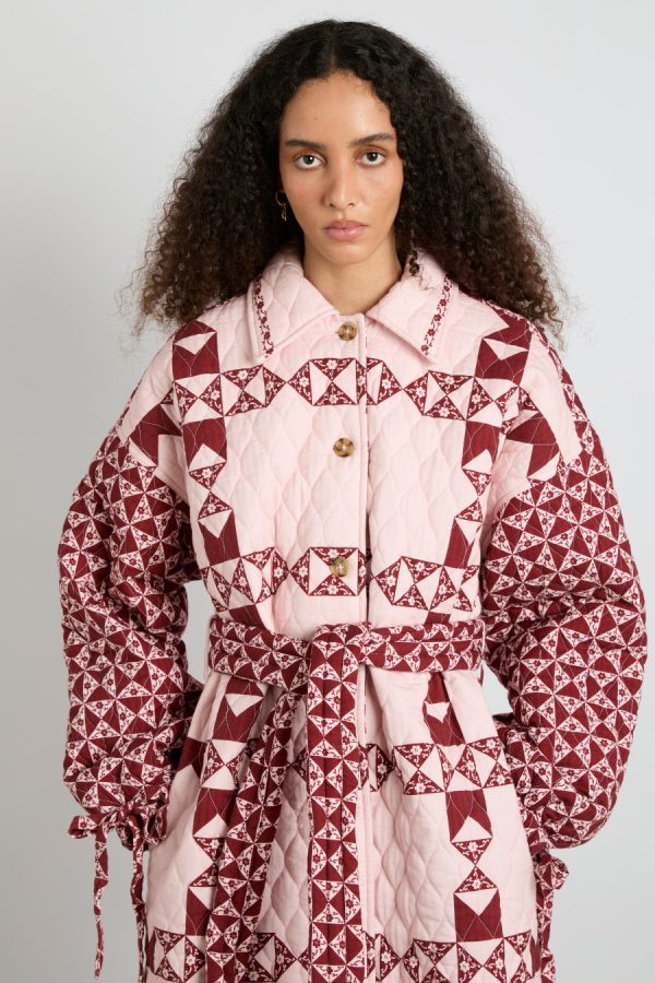 dahlia quilted coat - patchwork - Image 2