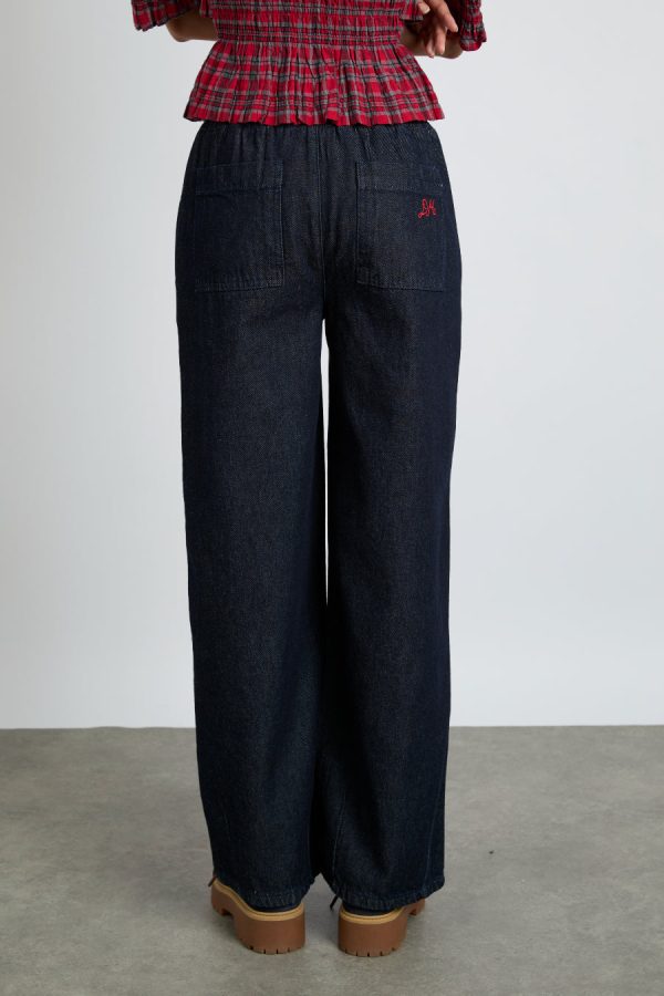 rafe jeans - embroidered floral - Image 6