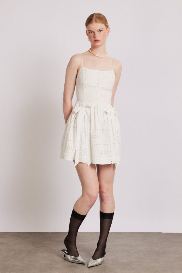 penelope mini - white broderie - Image 2