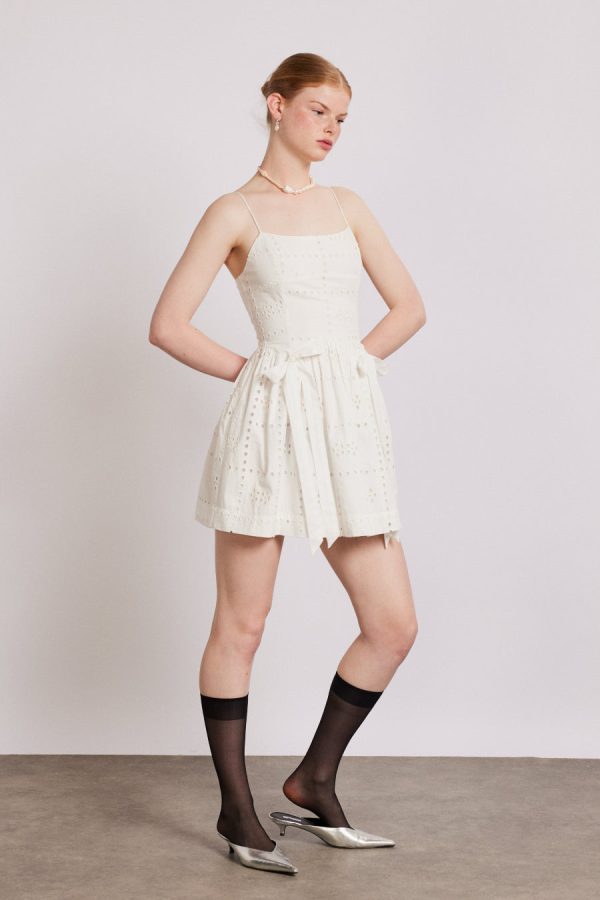 penelope mini - white broderie - Image 3