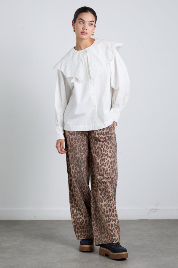 rafe pant - leopard print - Image 2