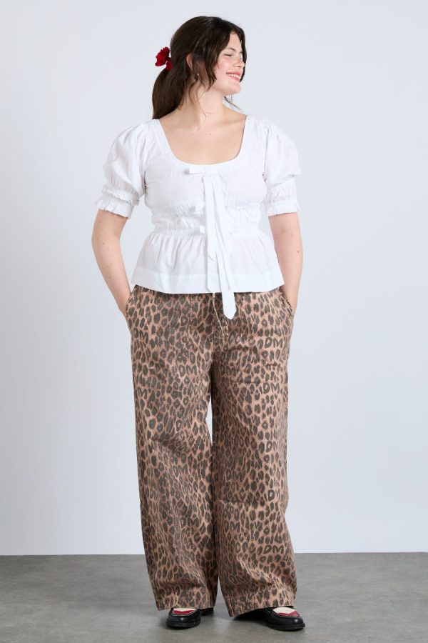 rafe pant - leopard print - Image 3