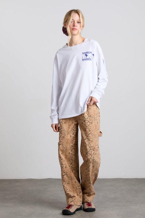 il bacio brunch long sleeve tee - white - Image 2