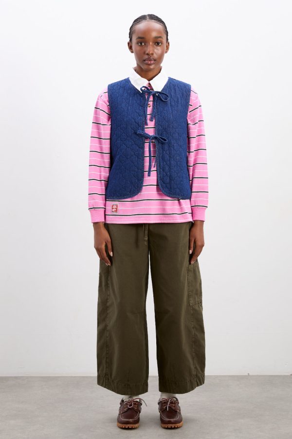 tilly gilet - denim