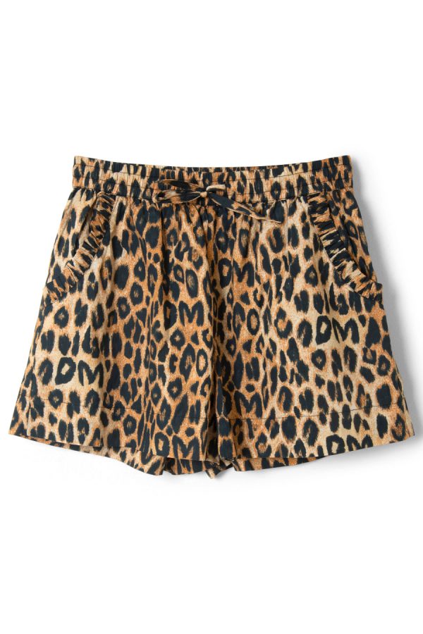 leopard pull on shorts - Image 7
