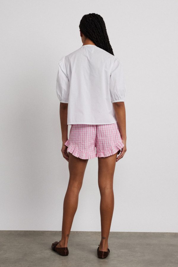 paddy bloomer nightwear set- pink gingham - Image 3