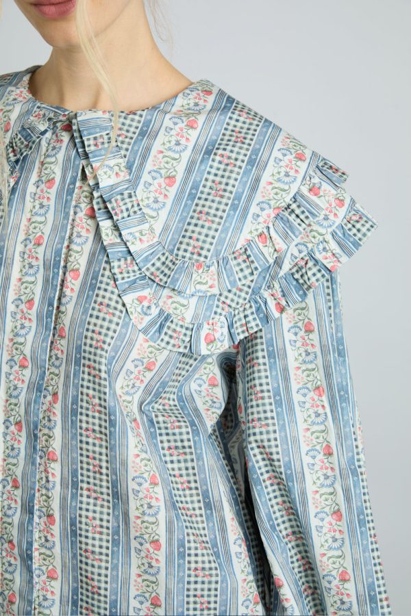 lois blouse - wallpaper floral - Image 3