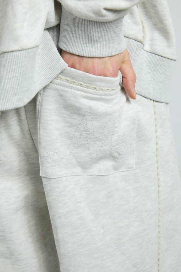 felix jogger - ice grey marl - Image 5