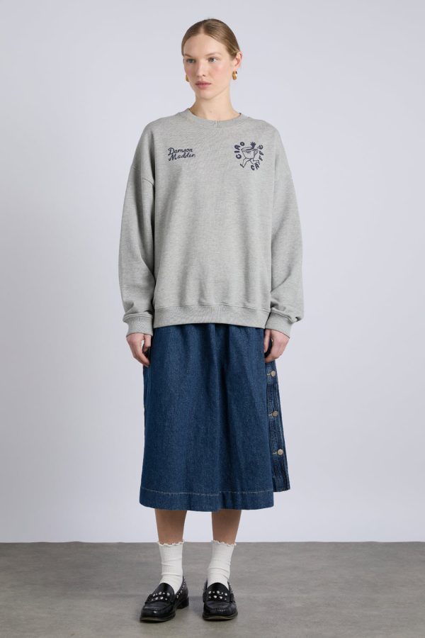 hollis midi skirt - dallas wash - Image 3