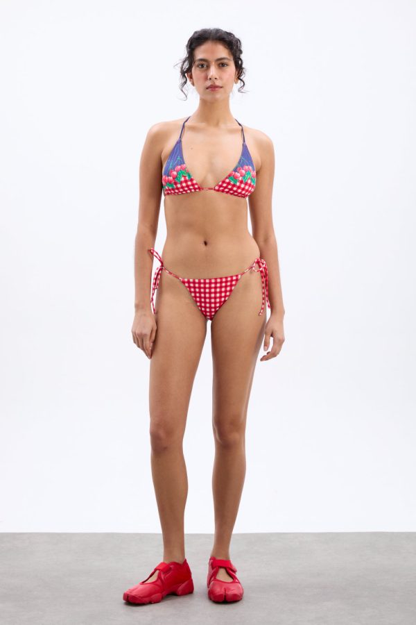 triangle bikini top - cherry pie - Image 3